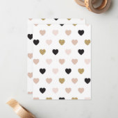 Hearts Patroon 31 Notitiekaartje (Voorkant / Achterkant in situ)