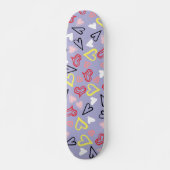 Hearts Patroon 31 Persoonlijk Skateboard (Voorkant)