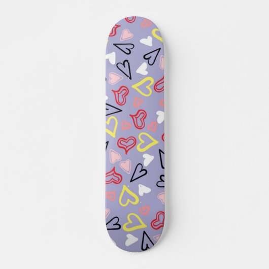 Hearts Patroon 31 Persoonlijk Skateboard (Voorkant)