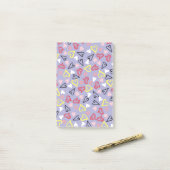 Hearts Patroon 31 Post-it® Notes (Op bureau)