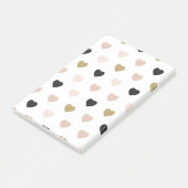 Hearts Patroon 31 Post-it® Notes (Schuin)