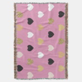 Hearts Patroon 32 Deken (Voorkant Verticaal)