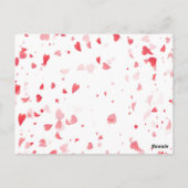 Hearts Patroon 33 Briefkaart (Achterkant)
