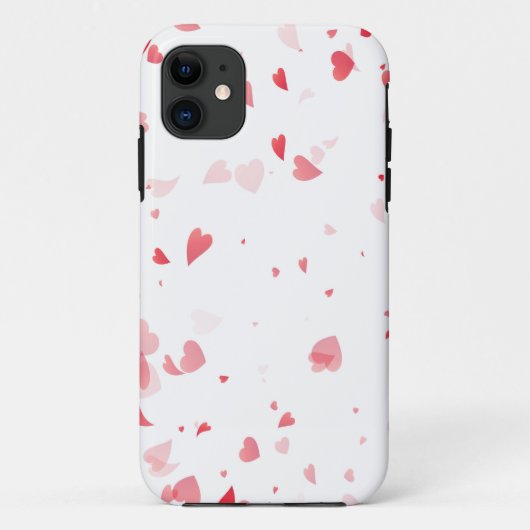 Hearts Patroon 33 Case-Mate iPhone Case (Achterkant)