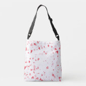 Hearts Patroon 33 Crossbody Tas (Achterkant)