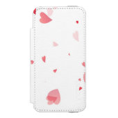 Hearts Patroon 33 Incipio iPhone Portemonnee Hoesje (Voorkant Agenda)