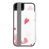 Hearts Patroon 33 Incipio iPhone Portemonnee Hoesje (Agenda Achterkant)
