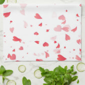 Hearts Patroon 33 Theedoek (Gevouwen)