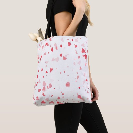 Hearts Patroon 33 Tote Bag (Dichtbij)