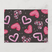 Hearts Patroon 34 Briefkaart (Achterkant)