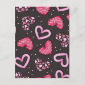 Hearts Patroon 34 Feestdagenkaart (Voorkant)