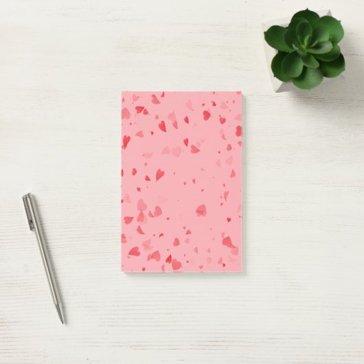 Hearts Patroon 34 Post-it® Notes (Kantoor)