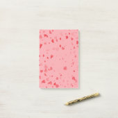 Hearts Patroon 34 Post-it® Notes (Op bureau)