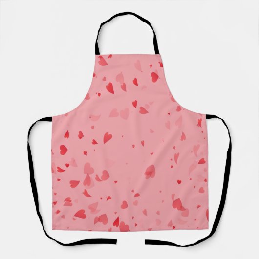 Hearts Patroon 34 Schort (Voorkant)