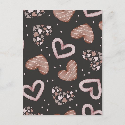 Hearts Patroon 35 Briefkaart (Voorkant)