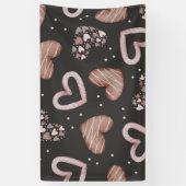 Hearts Patroon 35 Spandoek (Verticaal)