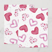 Hearts Patroon 36 Briefkaart (Voorkant / Achterkant)