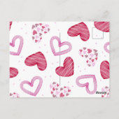 Hearts Patroon 36 Briefkaart (Achterkant)