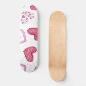 Hearts Patroon 36 Persoonlijk Skateboard (Voorkant)