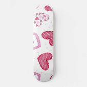 Hearts Patroon 36 Persoonlijk Skateboard (Voorkant)