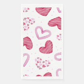 Hearts Patroon 36 Servet (Voorkant)