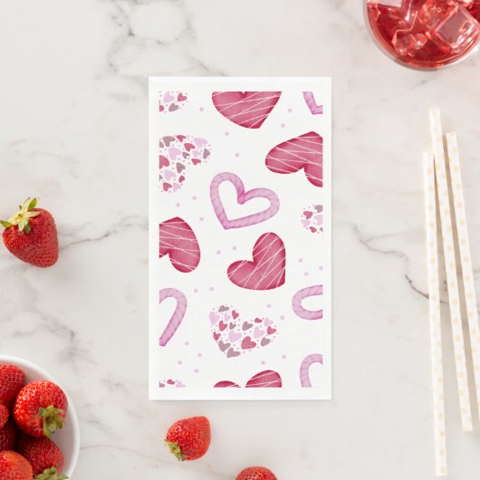 Hearts Patroon 36 Servet (Insitu)