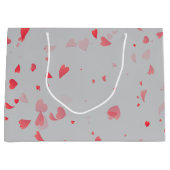 Hearts Patroon 37 Groot Cadeauzakje (Voorkant)