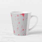 Hearts Patroon 37 Latte Mok (Rechts)