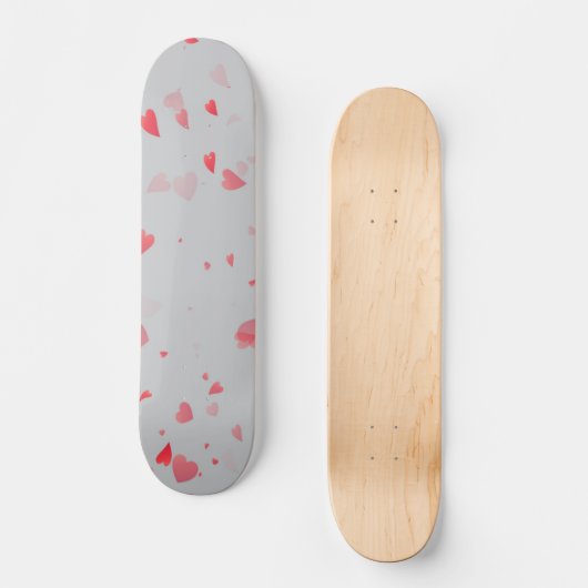 Hearts Patroon 37 Persoonlijk Skateboard (Voorkant)