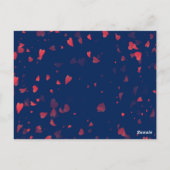 Hearts Patroon 40 Briefkaart (Achterkant)