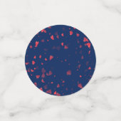 Hearts Patroon 40 Confetti (Kleine voorkant)