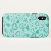 Hearts Patroon 60 Case-Mate iPhone Case (Achterkant (horizontaal))