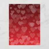 Hearts Pattern 19 Briefkaart (Voorkant)