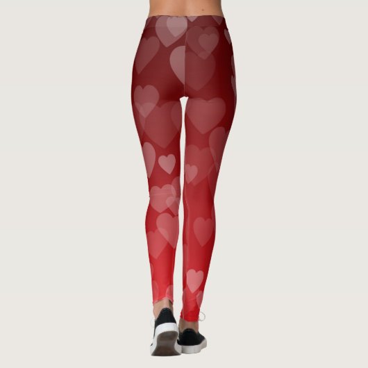 Hearts Pattern 19 Leggings (Achterkant)