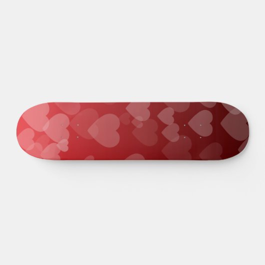 Hearts Pattern 19 Persoonlijk Skateboard (Horizontaal)