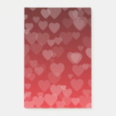 Hearts Pattern 19 Post-it® Notes (Voorkant)