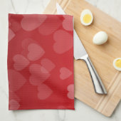 Hearts Pattern 19 Theedoek (Quarter Fold)