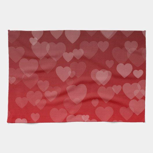 Hearts Pattern 19 Theedoek (Horizontaal)