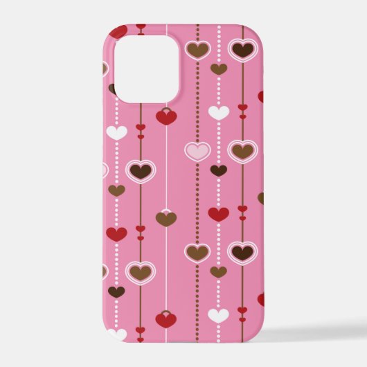 Hearts Pattern 27 iPhone Hoesje (Achterkant)
