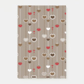 Hearts Pattern 29 Post-it® Notes (Voorkant)