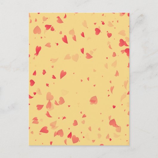 Hearts Pattern 38 Briefkaart (Voorkant)