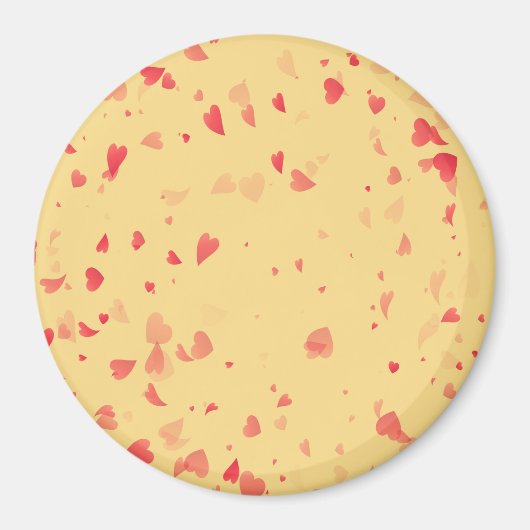 Hearts Pattern 38 Magneet (Voorkant)