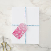 Hearts Pattern 73.2 Cadeaulabel (Met Touw)