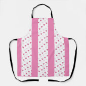 Hearts pattern All-Over Print Schort (Voorkant)