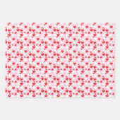 Hearts Pattern custom backgrounds Wrapping Paper (Voorkant 2)