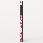 Hearts Pattern Hot Pink Cream Genoemd Case-Mate iPhone Case (Achterkant/links)