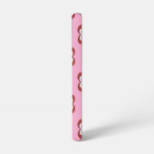 Hearts pattern samsung galaxy hoesje (Linkerkant)