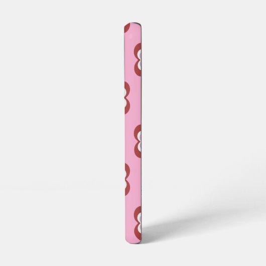 Hearts pattern samsung galaxy hoesje (Linkerkant)