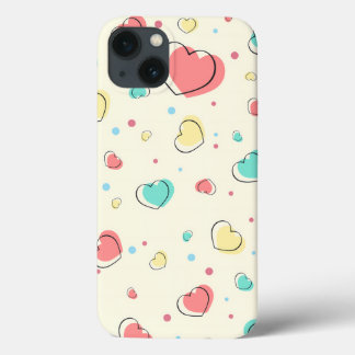 Hearts Pattern - Schattige Love Design Case-Mate iPhone Case