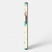 Hearts Pattern - Schattige Love Design iPhone Hoesje (Linkerkant)